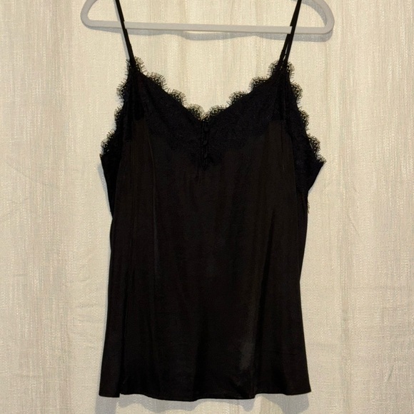 Mittoshop Black Tank Top with Lace Detail - Picture 3 of 8